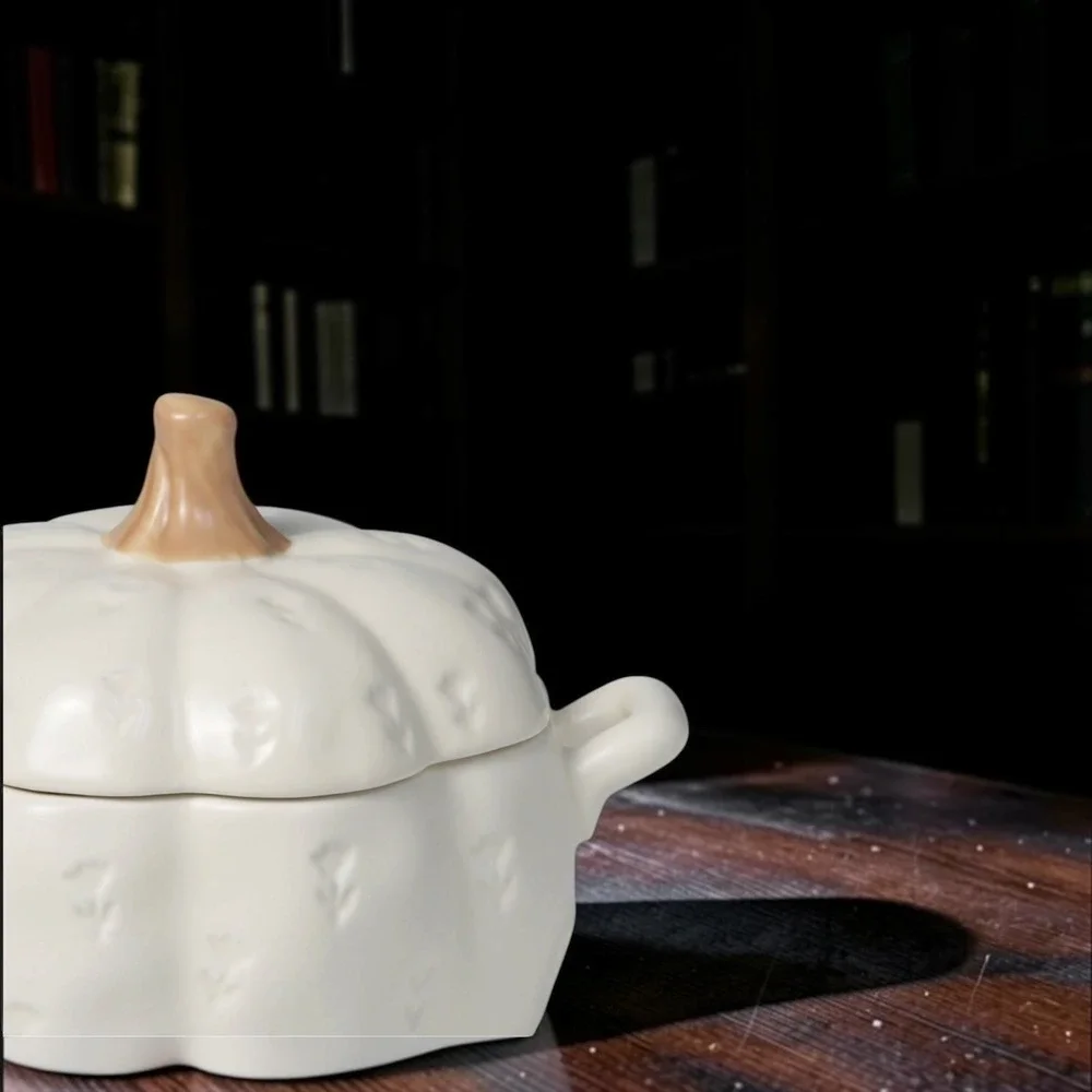 Halloween Ceramic Bakeware White
